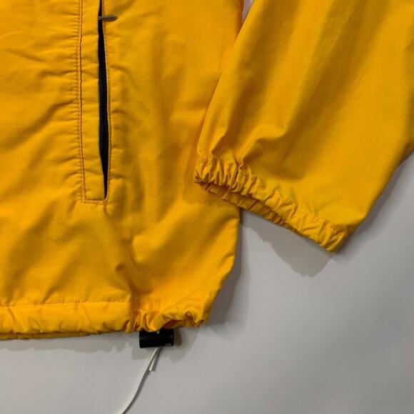 Vintage Mountain Equipment Jacket Mens L Yellow Nylon Blend Anorak Windbreaker - Picture 4 of 15